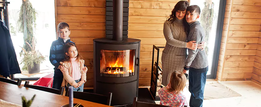 Morso Cast Iron Fireplace Insert Installation in Leavenworth, Kansas