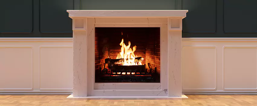 Open Flame Wood-Burning Fireplace Installation Services in Leavenworth, Kansas