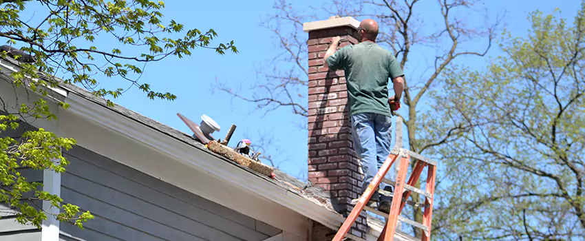 Vinyl and PVC Chimney Flashing Installation in Leavenworth, KS