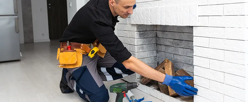 Fireplace Damaged Damper Frame Repair Services in Leavenworth, Kansas