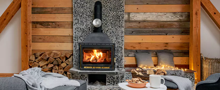 Thelin Hearth Products Direct Vent Gas Stove Fireplace Inspection in Leavenworth, Kansas